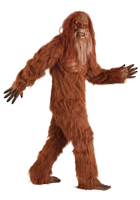 big feet costume|realistic bigfoot suit.